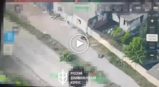 Ликвидированные оккупанты валяются под забором на улице в Волчанске