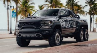 Warlord — дикий Ram 1500 TRX 6x6 за 250 000 долларов, готовый к апокалипсису (13 фото + 1 видео)