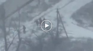 Бойцы 43-й ОМБр дроном уничтожили группу оккупантов на Купянском направлении
