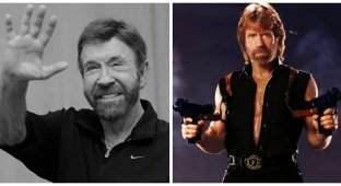 Помер американський актор Чак Норріс (2 фото)