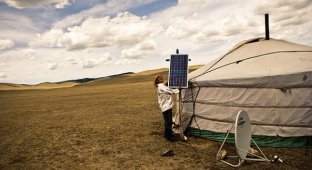Монголия идёт навстречу новым технологиям (16 фото)