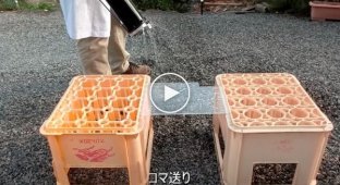 Японец создал мощную водяную пушку 