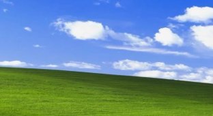 Как сегодня выглядит легендарный зеленый холм с обоев Windows XP (5 фото)