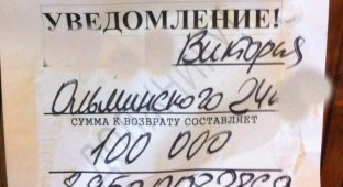 Коллекторы из Чечни испортили двери двадцати квартир в Петербурге (2 фото)