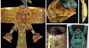 Невероятное ювелирное искусство Древнего Египта (27 фото)