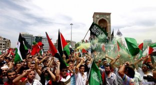 Акции протеста против политики Израиля (9 фото)