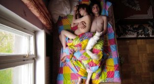 Спящие пары в проекте «Ожидание» Яны Романовой (13 фото)