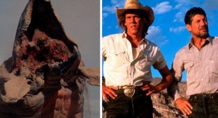 How the film "Tremors" was filmed: footage from filming and interesting facts (19 photos)
