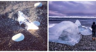 Чарівні кристали Алмазного пляжу (9 фото)