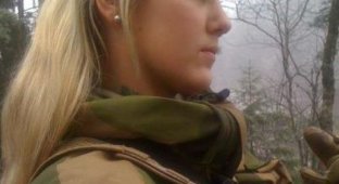 Norwegian girls serving in the army (45 photos)