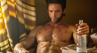 Hugh Jackman consumes 8600 calories for the role of Wolverine (5 photos)