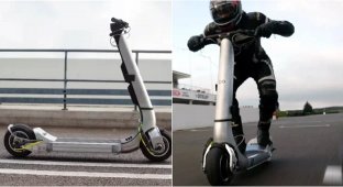 A $30,000 scooter that can accelerate to 160 km/h (4 photos + 1 video)