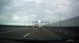 Get to Krasnodar at any cost: Priora driver almost caused an accident