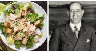 Who invented the famous Caesar salad and why it became so popular during Prohibition (4 photos)