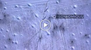 The drone operator drops ammunition with perfect accuracy on Russian military in Kursk region