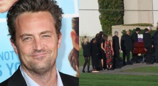 Matthew Perry was buried in Los Angeles (5 photos + 2 videos)