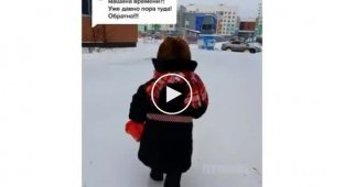 Как зимой одевались дети в СССР