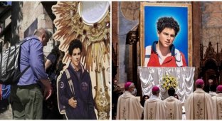 A teenager who died from leukemia may become the first saint of this millennium after “miraculous healings” (3 photos)