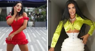 A woman spends millions to make the world’s smallest waist (5 photos + 2 videos)
