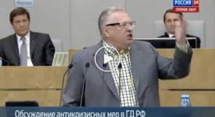 Жириновский требует 65 копеек за доллар