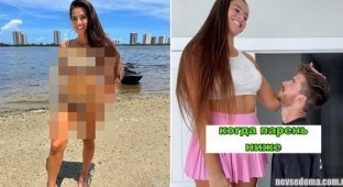 Marie Temara is a tall girl who can't find a boyfriend because of her height (5 photos)