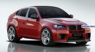 Именно так должен выглядеть BMW X6 по мнению Vorsteiner (2 фото)