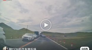 Отказ тормозов у грузовика