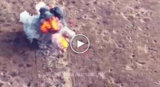 FPV drones of the 103rd Territorial Defense Brigade of Ukraine, destroyed 2S19 Msta-S self-propelled howitzer
