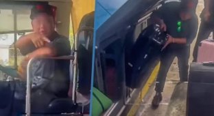 В Сингапуре водитель автобуса высадил туристов, которые купили мало сувениров (3 фото)