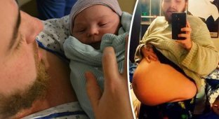 В США трансгендер впервые родил ребёнка (6 фото)