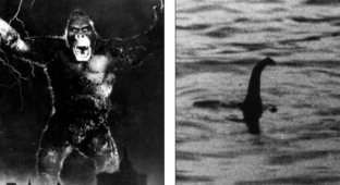 Оказывается, что Лох-несское чудовище «родил» Кинг-Конг (4 фото)