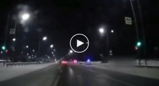 Страшный сон водителя в ночь на Новый год