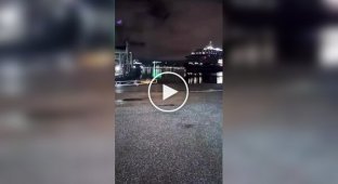 Разгрузка парома