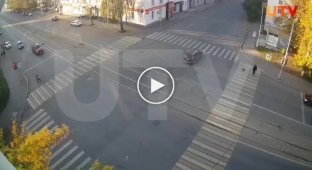 Flight of an intersection with a flip