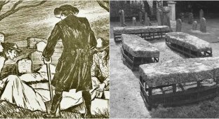 How graves were protected from looting (6 photos)