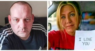 She Said She Loved Me: A Briton Thought He Was Texting Jennifer Aniston for Five Months (3 photos)