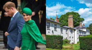 Come on, goodbye: Prince Harry and his wife were asked to move out of the royal cottage (5 photos)