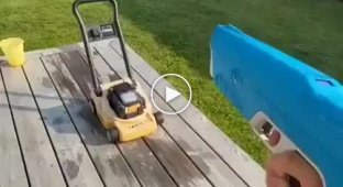 Водяное ружье для взрослых мальчиков