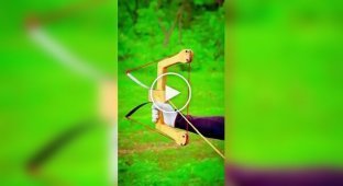 Грозное оружие из подручных материалов