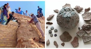 Cache of 2000-year-old coins discovered in Pakistan (7 photos)