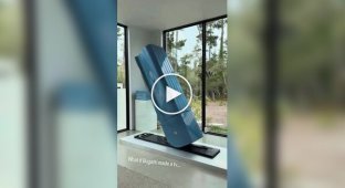 A $500,000 Bugatti TV went viral on social media.
