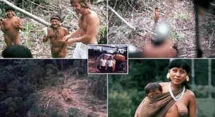 Исследователь опубликовал снимки, сделанные в племени дикарей (17 фото)