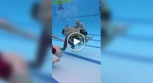 Some dangerous sport underwater