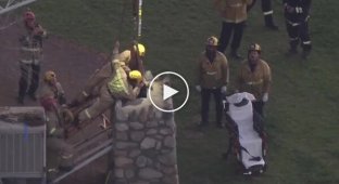 Пьяная женщина залезла в дымоход и застряла