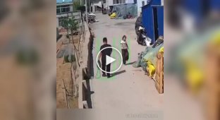 A man felt like a child for a moment
