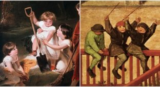 Во что играли средневековые дети (7 фото)
