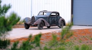 Ржавую Bugatti Type 57 Ventoux 1936 года выставили на аукцион (26 фото)