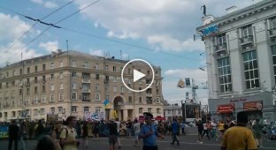 Шествие Ультрас в Харькове (2 августа)