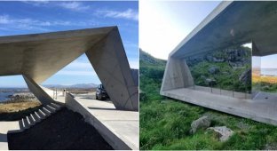 Norway Closed A $2 million luxury toilet due to fears of espionage (4 photos)