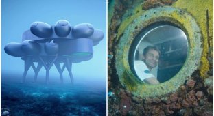 Внук легендарного Жака-Ива Кусто строит исследовательскую базу на дне океана (6 фото)